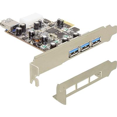 Delock 89281 PCI Express kaart USB-A 3.2 Gen 1 PCIe Delock 89281 PCI Express kaart USB-A 3.2 Gen 1 PCIe
