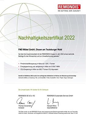 FMD wandkapstok 108,9x1,5x28,1 cm artisan eikenkleurig