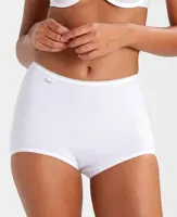 Dames 24/7 maxi taille slip - Natural katoen - Hoge Katoenen dames ondergoed - slips dames - thumbnail