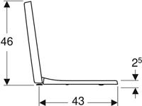 Keramag Renova Plan closetzitting met softclose wit 572120000 - thumbnail
