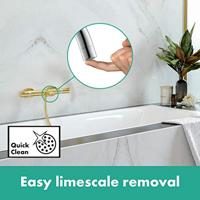 Hansgrohe Opbouw Badthermostaat Ecostat Comfort Gepolijst Goud - thumbnail