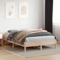 Bedframe zonder matras massief grenenhout 120x200 cm - thumbnail