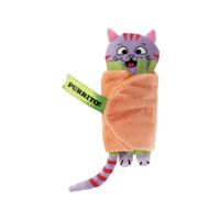 KONG PULL-A-PARTZ PURRITO 14X5 CM - thumbnail
