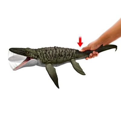 Jurrasic World Rebirth Bite 'N Blast Mosasaurus actiefiguur
