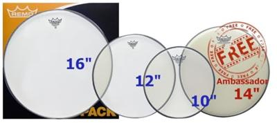 Remo PP-0250-BE Emperor ProPack vellenset - thumbnail