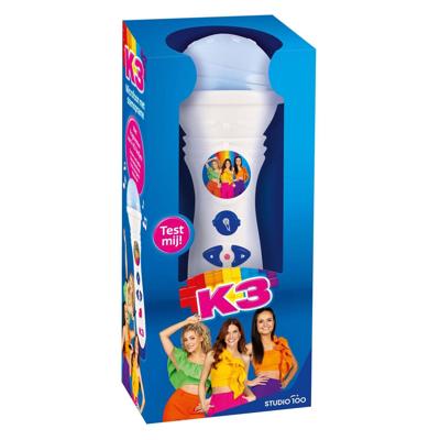 Studio 100 K3 microfoon met stemopname Studio 100 K3 microfoon met stemopname