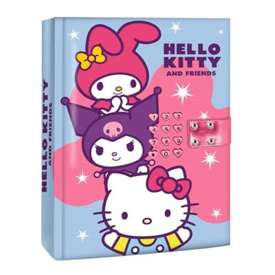 Geheim dagboek met slot Hello Kitty
