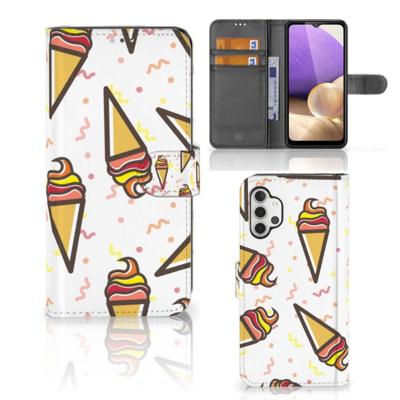 Samsung Galaxy A32 4G | Book Cover | Icecream