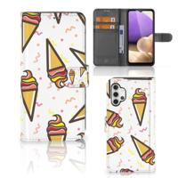 Samsung Galaxy A32 4G | Book Cover | Icecream - thumbnail