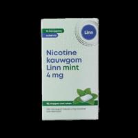 Linn Nicotine kauwgom 4mg mint 96 Stuks - thumbnail