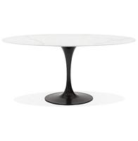 ALTEREGO CHAMAN Eettafel - Wit - thumbnail