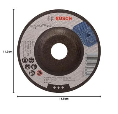 Bosch Accessories Bosch Power Tools 2608603181 Afbraamschijf gebogen 115 mm 1 stuk(s) Staal Bosch Accessories Bosch Power Tools 2608603181 Afbraamschijf gebogen 115 mm 1 stuk(s) Staal