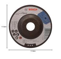 Bosch Accessories Bosch Power Tools 2608603181 Afbraamschijf gebogen 115 mm 1 stuk(s) Staal - thumbnail