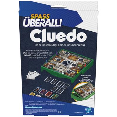 Hasbro Gaming Cluedo Grab and Go