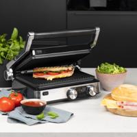 Princess 117310 Digital Grill Master Pro Grill RVS/Zwart - thumbnail