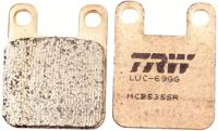 TRW remblokken "mcb 535" brake pad mcb 535 sr sintered metal - thumbnail