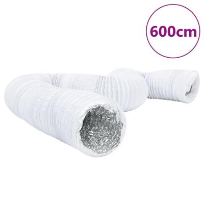Ventilatieslang 210 cm 6 m aluminium en PVC Ventilatieslang 210 cm 6 m aluminium en PVC