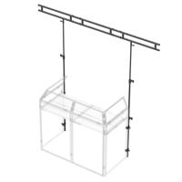 Vonyx DB3L lichtbrug voor Vonyx DB3 DJ Booth - thumbnail