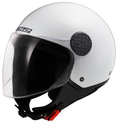 LS2 jethelm "of558 sphere lux ii solid" helmet of558 sph. lux ii solid xl white