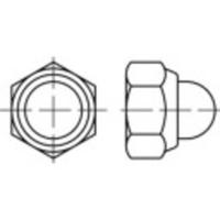 TOOLCRAFT 135414 Zeskant dopmoeren M5 DIN 986 Staal Galvanisch verzinkt 100 stuk(s) - thumbnail