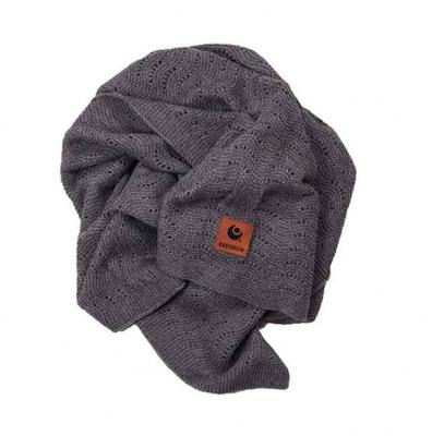 Easygrow babydeken Grandma Wave 110 cm oker