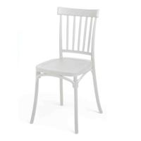 Stoel Gift Decor Wit Polypropyleen 42 x 81,5 x 45 cm Stangen - thumbnail