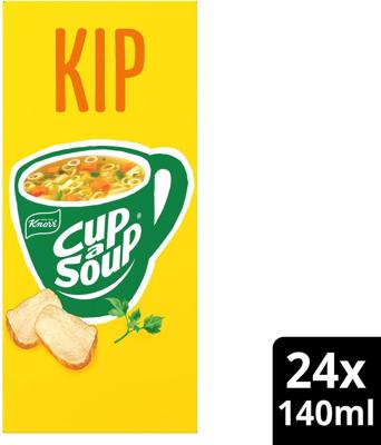 Knorr Cup-a-Soup kip, pak van 24 zakjes