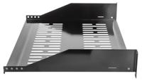 Intellinet 712514 19 inch Apparaatbodem voor patchkast 2 HE Vast inbouw Geschikt voor kastdiepte: vanaf 600 mm Zwart - thumbnail