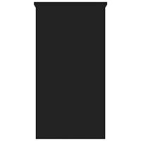 Bureau 80x40x75 cm spaanplaat zwart - thumbnail