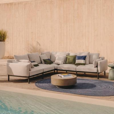 Kave Home 5-zits Hoekbank 'Sorells' kleur Beige Kave Home 5-zits Hoekbank 'Sorells' kleur Beige