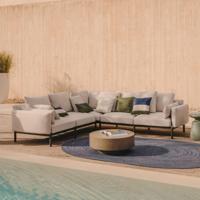 Kave Home 5-zits Hoekbank 'Sorells' kleur Beige - thumbnail