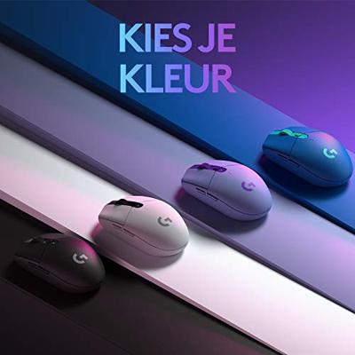 Logitech Gaming G305 Gaming-muis Radiografisch Optisch Wit 6 Toetsen 12000 dpi