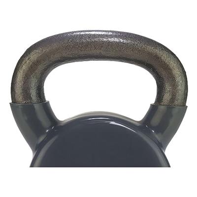 Tunturi Vinyl Kettlebell l 14KG l grijs