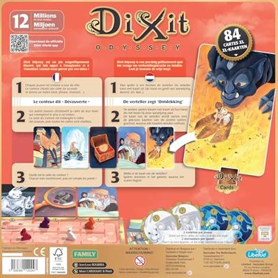 Asmodee Dixit odyssey bordspel Asmodee Dixit odyssey bordspel