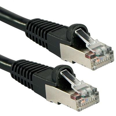 LINDY 47177 RJ45 Netwerkkabel, patchkabel CAT 6 S/FTP 1.00 m Zwart Snagless 1 stuk(s)