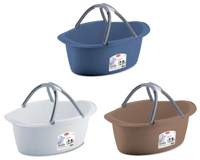 Mand met hengsels 25 liter