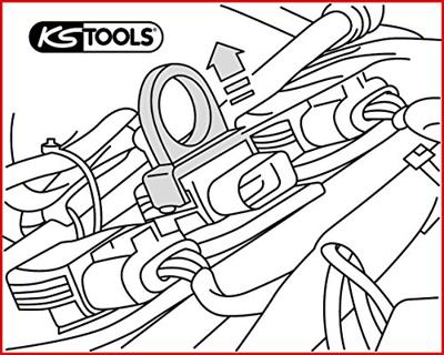 KS Tools 5007555 Poelietrekker voor ontstekingsspoel