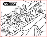KS Tools 5007555 Poelietrekker voor ontstekingsspoel - thumbnail