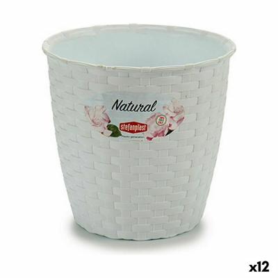 Grondlegger Stefanplast Wit Plastic 14 x 13 x 14 cm (12 Stuks)