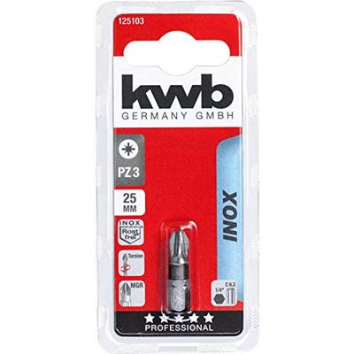 Bit 25mm inox pz3 KWB - Kwb Bit 25mm inox pz3 KWB - Kwb