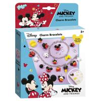Intro Totum disney mickey en minnie mouse bedelarmbandjes maken 2 stuks - thumbnail