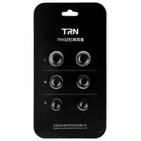 TRN oortelefoon silicone Memory Foam oordopje (zwart) - thumbnail