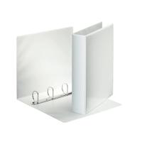 Esselte personaliseerbare ringmap, rug van 5,1 cm, 4 D-ringen van 30 mm, wit - thumbnail