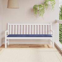 VidaXL Tuinbankkussen 180x50x3 cm oxford stof marineblauw - thumbnail