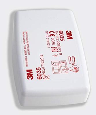 3M Deeltjesfilter voor Herbruikbaar Masker P3 R (Paar) - 6035 3M Deeltjesfilter voor Herbruikbaar Masker P3 R (Paar) - 6035