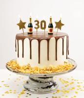 Taartkaarsjes Set 30 Jaar (6st) - thumbnail
