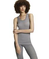 Falke Top Wool-Tech Light Hemd Dames Grey-Heather XL - thumbnail