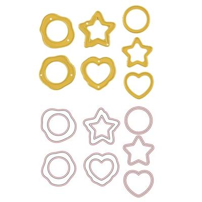 Vaessen Creative • snijmallen papieren zegels 7st.