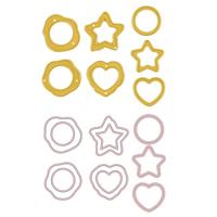 Vaessen Creative • snijmallen papieren zegels 7st. - thumbnail