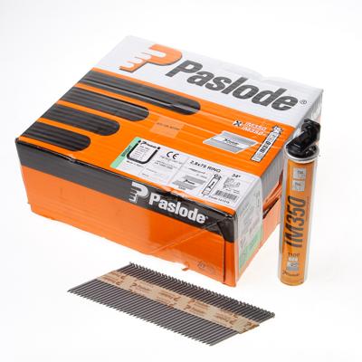 Paslode Stripspijker 2,8x75 ring blank (+gas) im350 p/2200 Paslode Stripspijker 2,8x75 ring blank (+gas) im350 p/2200